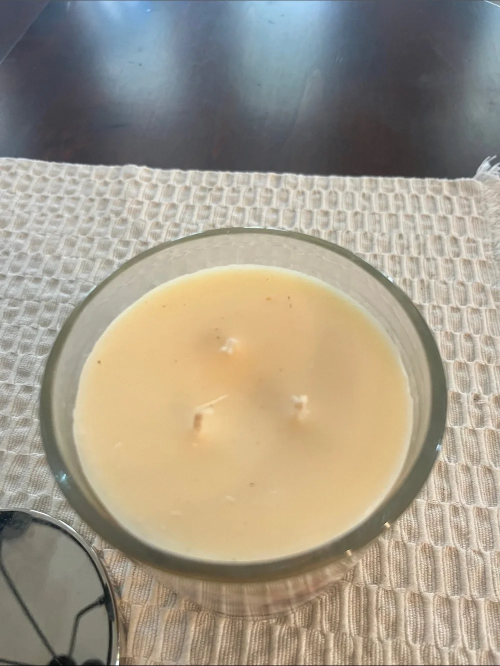 Sonoma Sugared Vanilla Candle in Cream with Silver Lid